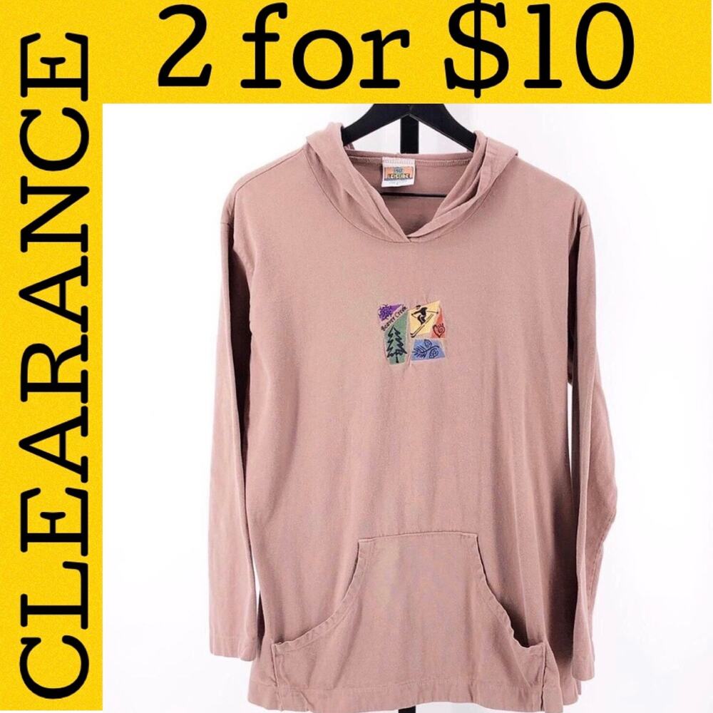 🟡 90s vintage Beavercreek souvenir hoodie